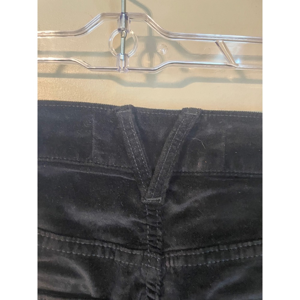 Veronica Beard Sheridan Exaggerated Flare High‎ Rise Black Velvet Jeans Size 30 - Picture 6 of 8
